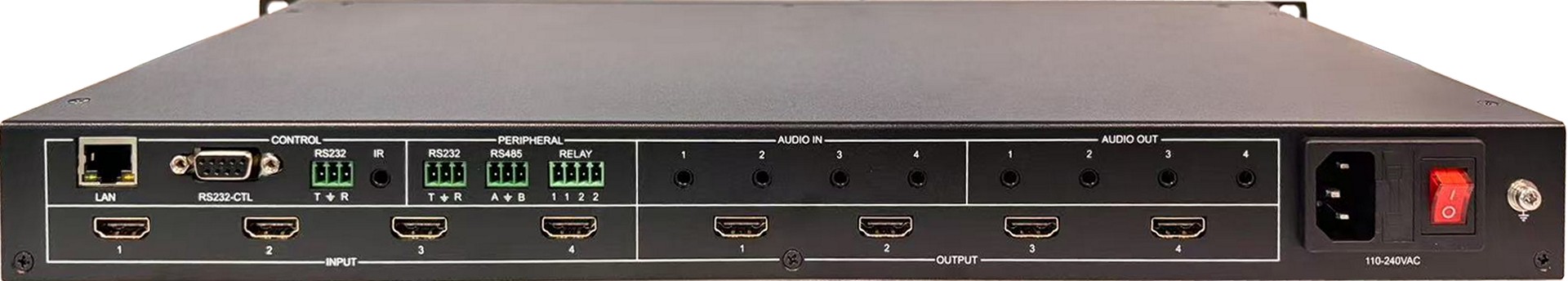 LME-HDMI4430A 背面接口
