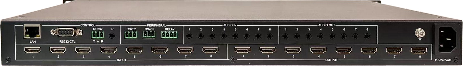 LME-HDMI8460A 背面接口